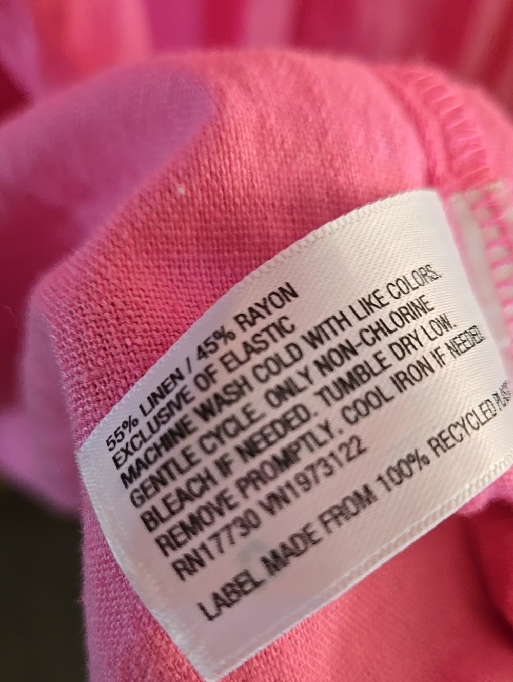 Ava & Viv Pink Xxl Ruffle Trim Dress Womens - Picture 10 of 12